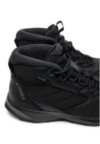 Adidas - adidas Trekkingi Terrex Winter Boot Mid Leather ID2859 Czarny. Kolor: czarny. Materiał: nubuk, skóra. Model: Adidas Terrex. Sport: turystyka piesza #4