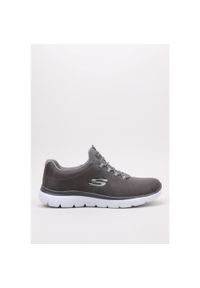 skechers - Buty damskie SKECHERS Summits Itz Bazik. Okazja: na co dzień. Kolor: szary #1