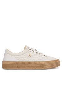 TOMMY HILFIGER - Espadryle Tommy Hilfiger. Kolor: biały #1