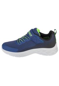skechers - Tenisówki Skechers Model 403924l Kolor Niebieski. Zapięcie: rzepy. Kolor: niebieski. Materiał: materiał, syntetyk, tkanina. Szerokość cholewki: normalna. Sport: turystyka piesza
