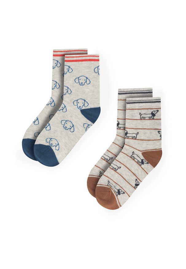 Skarpety długie Action Boy. Kolor: niebieski