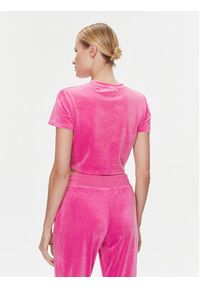 Guess T-Shirt V3BI01 KBXI2 Różowy Boxy Fit. Kolor: różowy. Materiał: syntetyk #4