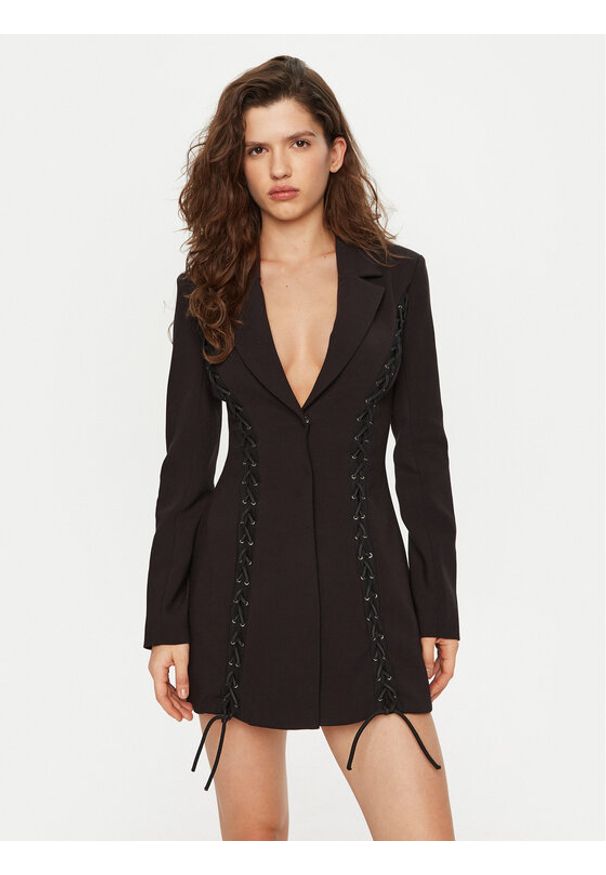 BARDOT - Bardot Sukienka koktajlowa Verity 59677DB Czarny Regular Fit. Kolor: czarny. Materiał: syntetyk. Styl: wizytowy