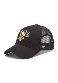 Czapka z daszkiem 47 Brand - Pittsburgh Penguins Cap H-BRANS15CTP-BKB Black. Kolor: czarny. Materiał: materiał, bawełna, poliester #1