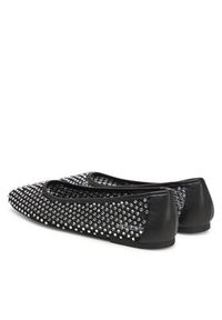 Steve Madden Baleriny Auden SM11003566 Czarny. Kolor: czarny. Materiał: materiał #3