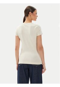 Guess T-Shirt Flowers W4YI30 J1314 Żółty Slim Fit. Kolor: żółty. Materiał: bawełna #5