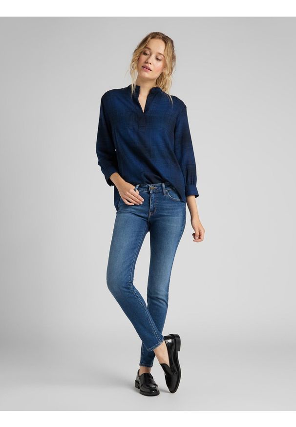 Lee - LEE SCARLETT SKINNY DAMSKIE SPODNIE JEANSOWE VINTAGE SATNA L526PVQL 112111819. Styl: vintage
