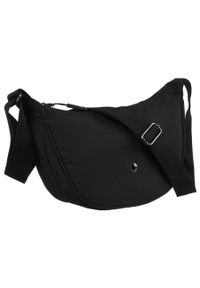 Listonoszka z poliestru Peterson PTN CSM-08 czarna. Kolor: czarny. Styl: casual, elegancki