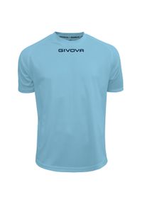 Koszulka piłkarska dla dorosłych Givova One. Kolor: niebieski. Sport: piłka nożna