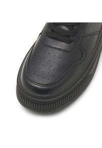 DeeZee Sneakersy WS100004-03 Czarny. Kolor: czarny. Materiał: skóra