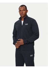 EA7 Emporio Armani Dres 8NPV60 PJVRZ 1562 Granatowy Regular Fit. Kolor: niebieski. Materiał: bawełna #2