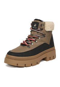 Beverly Hills Polo Club Trzewiki CEO-V12-1018 Brązowy. Kolor: brązowy. Materiał: materiał #6