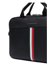 TOMMY HILFIGER - Tommy Hilfiger Torba na laptopa Th Metro Computer Bag AM0AM14517 Czarny. Kolor: czarny. Materiał: skóra #3