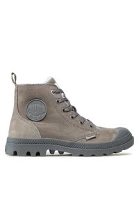 Palladium Trapery Pampa Hi Zip Wl 95982-055-M Szary. Kolor: szary. Materiał: nubuk, skóra