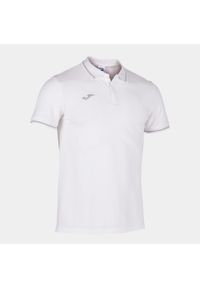 Joma Confort II Polo Koszula Biała 3XL - Oddychająca i Wygodna. Typ kołnierza: polo. Kolor: biały. Materiał: bawełna