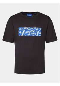 Hugo T-Shirt Nalayo 50515203 Czarny Regular Fit. Kolor: czarny. Materiał: bawełna #3