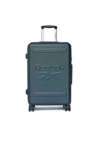 Walizka średnia Reebok. Kolor: zielony