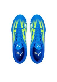 Puma Buty do piłki nożnej Ultra Play Fg/Ag 107423 03 Niebieski. Kolor: niebieski. Materiał: skóra