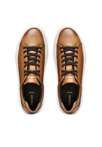Geox Sneakersy U Deiven U655WA 00043 C6002 Brązowy. Kolor: brązowy. Materiał: skóra #2