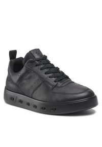 ecco - Sneakersy ECCO. Kolor: czarny. Styl: street