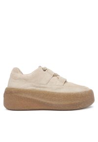 Vic Matié Sneakersy 1H4106D F04H010112 Szary. Kolor: szary. Materiał: zamsz, skóra