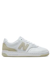 New Balance Sneakersy BB80RTG Biały. Kolor: biały. Materiał: skóra