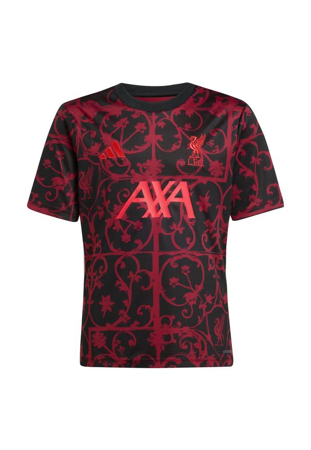Adidas - Koszulka dziecięca Liverpool FC Preshi 2025/26. Kolor: czarny. Sport: piłka nożna