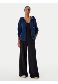Guess Bluza V4YQ06 KCAY2 Granatowy Regular Fit. Kolor: niebieski. Materiał: syntetyk #3