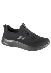 skechers - Buty sportowe Sneakersy męskie, GO Walk Flex - Ultra. Kolor: czarny. Sport: turystyka piesza