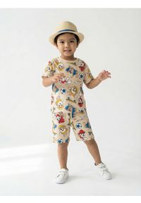 Sinsay - Szorty z kieszeniami PAW Patrol - beżowy. Kolor: beżowy #1