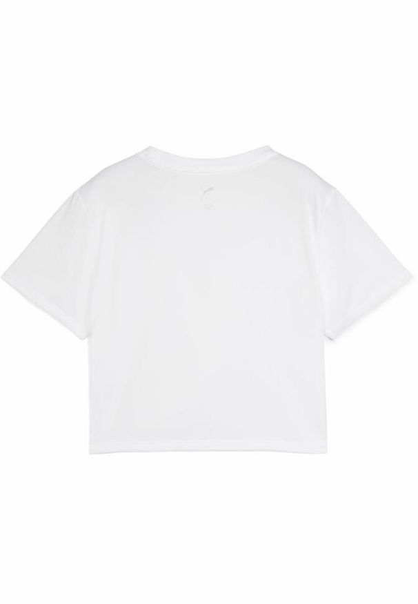 Puma - Damska krótka koszulka TAD ESSENTIALS PUMA White. Kolor: biały. Długość: krótkie