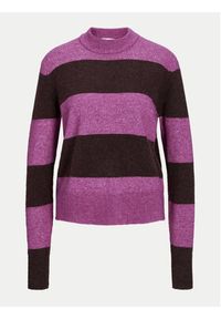 JJXX Sweter Chick 12246493 Różowy Loose Fit. Kolor: różowy. Materiał: syntetyk