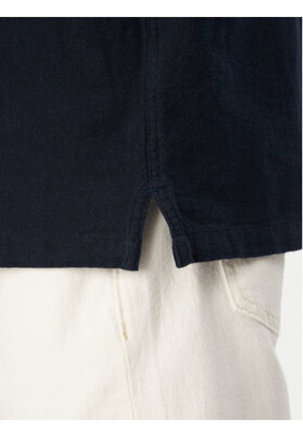 Tommy Jeans Koszula DM0DM23058 Granatowy Regular Fit. Kolor: niebieski. Materiał: bawełna