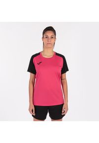 Koszulka do piłki nożnej damska Joma Academy IV. Kolor: czarny, wielokolorowy, różowy. Materiał: poliester. Sport: piłka nożna #2