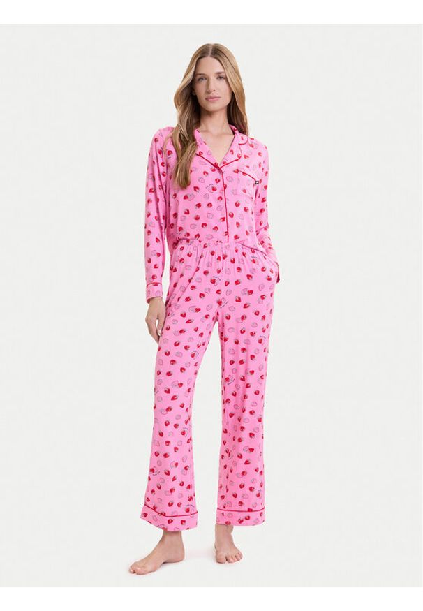 Kate Spade Piżama KSI82756 Różowy Relaxed Fit. Kolor: różowy