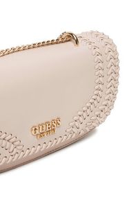 Guess Torebka Tatum HWNG96 67210 Beżowy. Kolor: beżowy. Materiał: skórzane