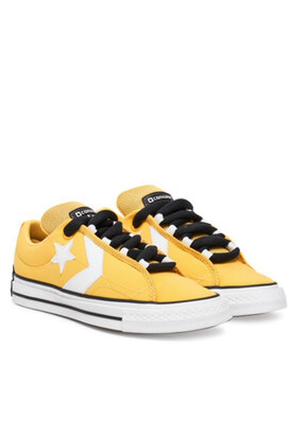 Converse Sneakersy Star Player 76 Puff A11484C Żółty. Kolor: żółty. Materiał: materiał