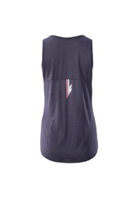 Hi-tec - Tank Top Damski Trening Lady Lesu. Typ kołnierza: polo. Kolor: szary. Sport: fitness