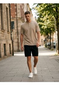 Sinsay - Bawełniana koszulka polo - Inny. Typ kołnierza: polo. Materiał: bawełna