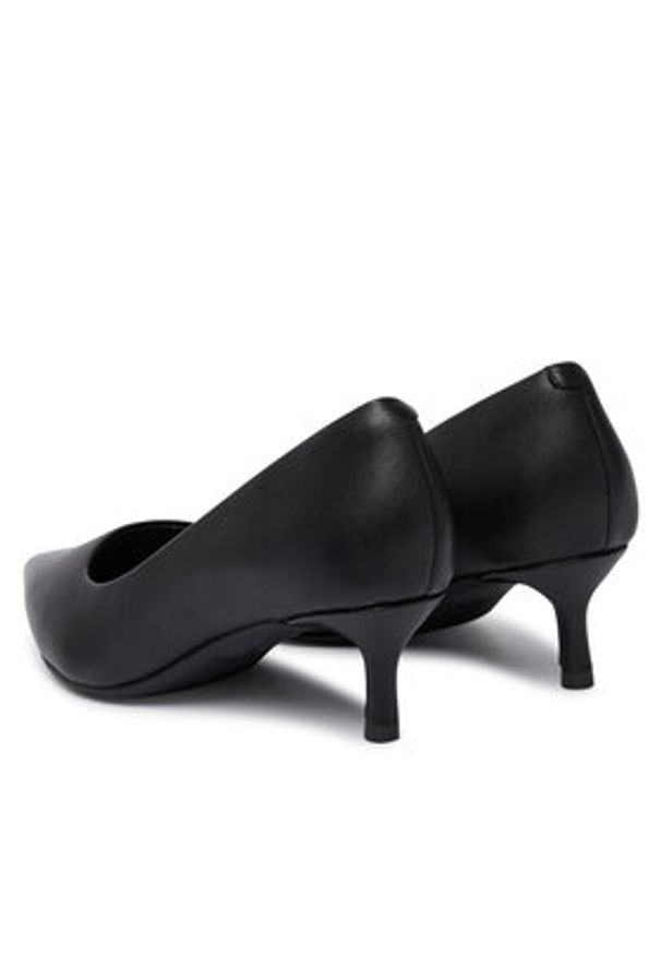 Clarks Czółenka Zarey Court 26183156 Czarny. Kolor: czarny. Materiał: skóra