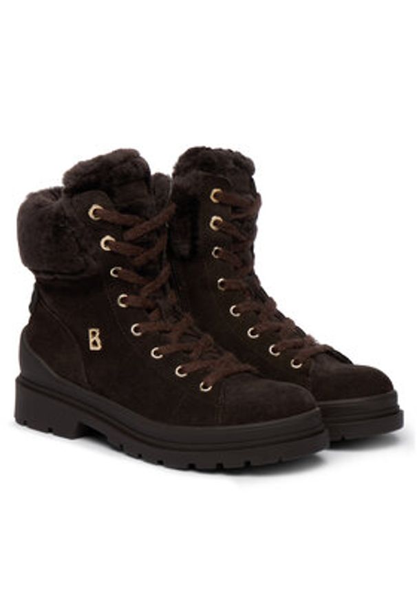Bogner Trzewiki St.Moritz S 23 B 22546523 Brązowy. Kolor: brązowy. Materiał: zamsz, skóra