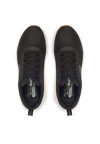 skechers - Skechers Sneakersy Edgeride-Rekze 232835/BKW Czarny. Kolor: czarny. Materiał: materiał #3