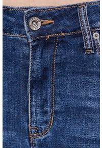 DKNY - Dkny Jeansy Rivington damskie medium waist. Kolor: niebieski #3