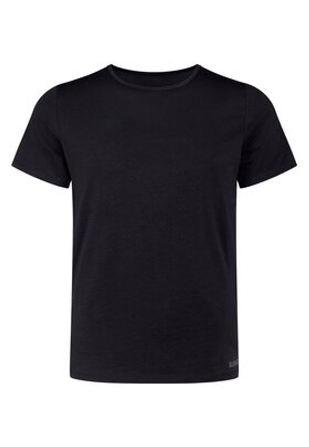 Sloggi Podkoszulek 10222373 Czarny Slim Fit. Kolor: czarny. Materiał: bawełna