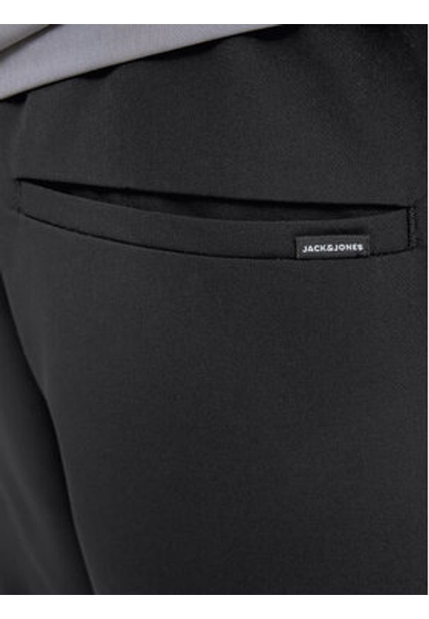 Jack & Jones Spodnie materiałowe Kane 12286943 Czarny Relaxed Fit. Kolor: czarny. Materiał: syntetyk