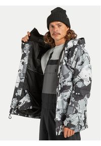 DC Shoes Kurtka narciarska Basic Print ADYTJ03097 Szary Regular Fit. Kolor: szary. Materiał: syntetyk. Wzór: nadruk. Sport: narciarstwo #2