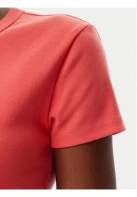 Hugo - HUGO T-Shirt Delanor 50512000 Czerwony Slim Fit. Kolor: czerwony. Materiał: bawełna #2