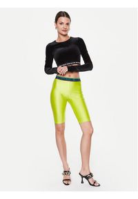 Versace Jeans Couture Szorty sportowe 74HAC106 Zielony Slim Fit. Kolor: zielony. Materiał: syntetyk #5
