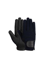 HORZE - Rękawice jeździeckie damskie Horze Mayla. Kolor: niebieski. Sport: jeździectwo #1