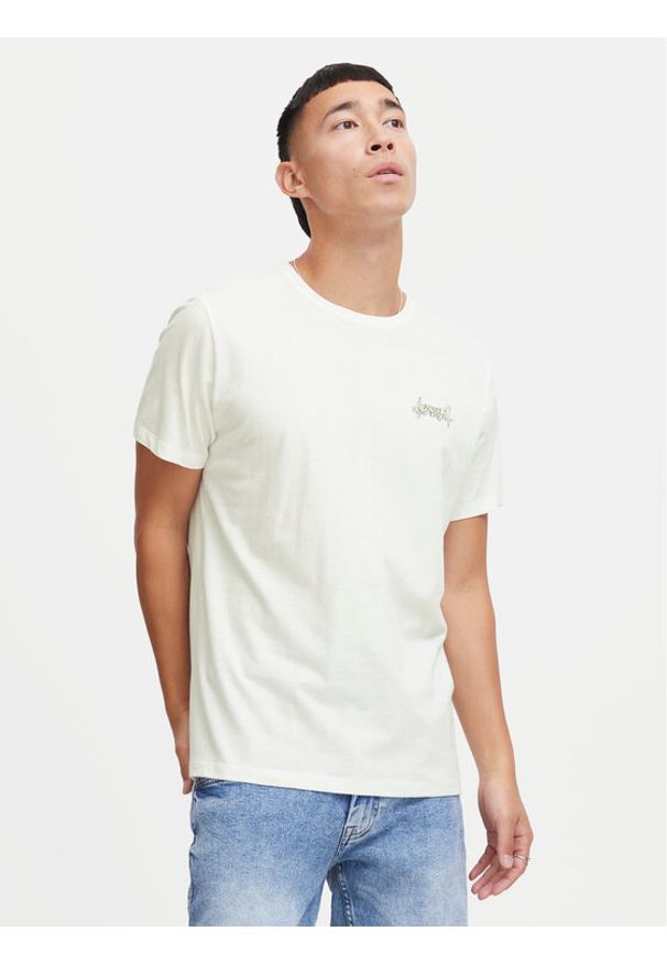 Blend T-Shirt 20716513 Biały Regular Fit. Kolor: biały. Materiał: bawełna